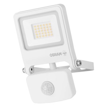 Osram - ENDURA LED Floodlight with Sensor, 20W, 230V, 3000K, IP44