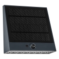 Osram - ENDURA STYLE LED solar wall light with sensor, 10.2 W / 4.2 V, 2000 mAh, IP54, anthracite
