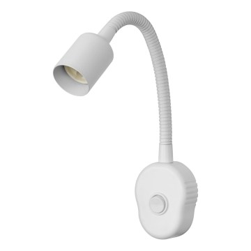 Osram - Flexible wall lamp PLUG TUBE FLEX 1xGU10/5W/230V white