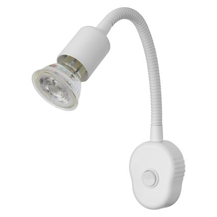 Osram - Flexible wall lamp PLUG TUBE FLEX 1xGU10/5W/230V white