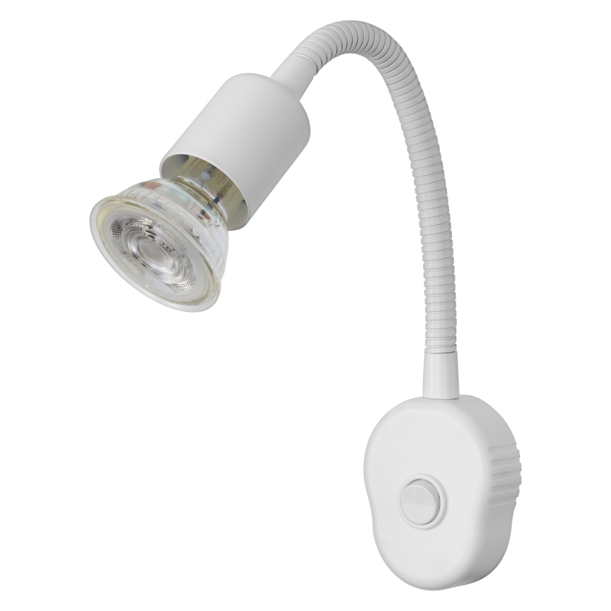 Osram - Flexible wall lamp PLUG TUBE FLEX 1xGU10/5W/230V white