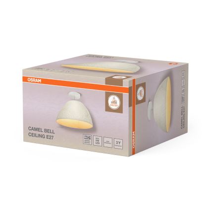 Osram - Flush-mount chandelier CAMEL BELL, 1× E27, 9 W, 230 V, Ø 37.5 cm