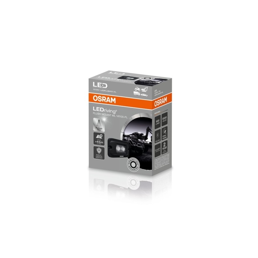 Osram - LED Automotive Spot Light LEDRIVING WL VX100-FL LED/6W/12/24V IP69 6500K