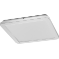 Osram - LED Bathroom Ceiling Light ORBIS DISC LED/22W/230V 3000/4000K 30x30 cm IP44 Stainless Steel