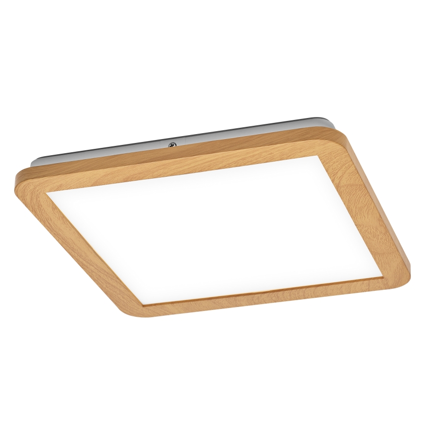 Osram - LED Bathroom Ceiling Light ORBIS DISC LED/22W/230V 3000/4000K 30x30 cm IP44 Brown