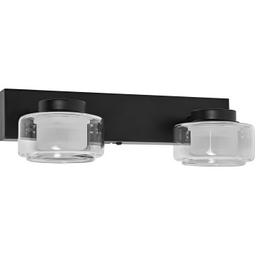 Osram - LED Bathroom Wall Light ORBIS FLAME 2xLED/5.5W/230V 3000/4000K IP44 black