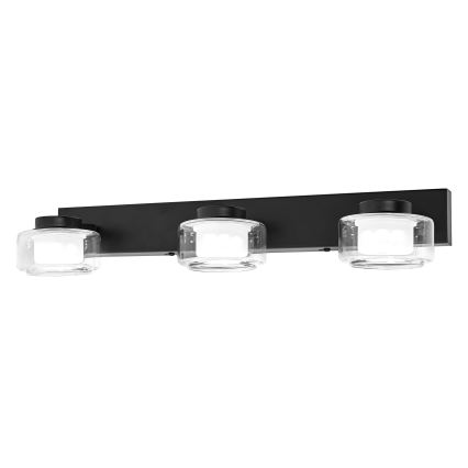 Osram - LED Bathroom Wall Light ORBIS FLAME 3xLED/5.5W/230V 3000/4000K IP44 Black