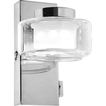 Osram - LED Bathroom Wall Light ORBIS FLAME LED/5,5W/230V 3000/4000K IP44 Polished Chrome