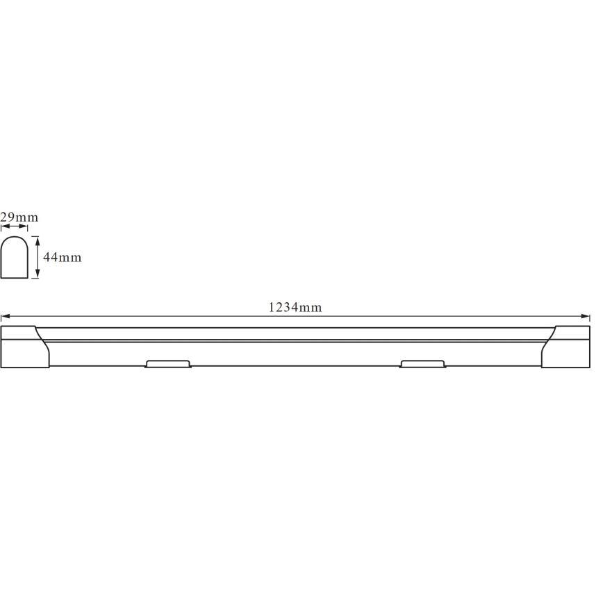 Osram - LED Batten Light BATTEN LED/20W/230V 123,4 cm