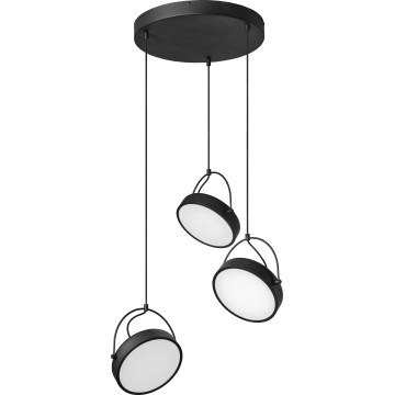 Osram - LED Cable Pendant DECOR PUCK 3xLED/12W/230V Black