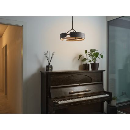 Osram - LED Cable Pendant Light DECOR CURVE LED/33W/230V grey