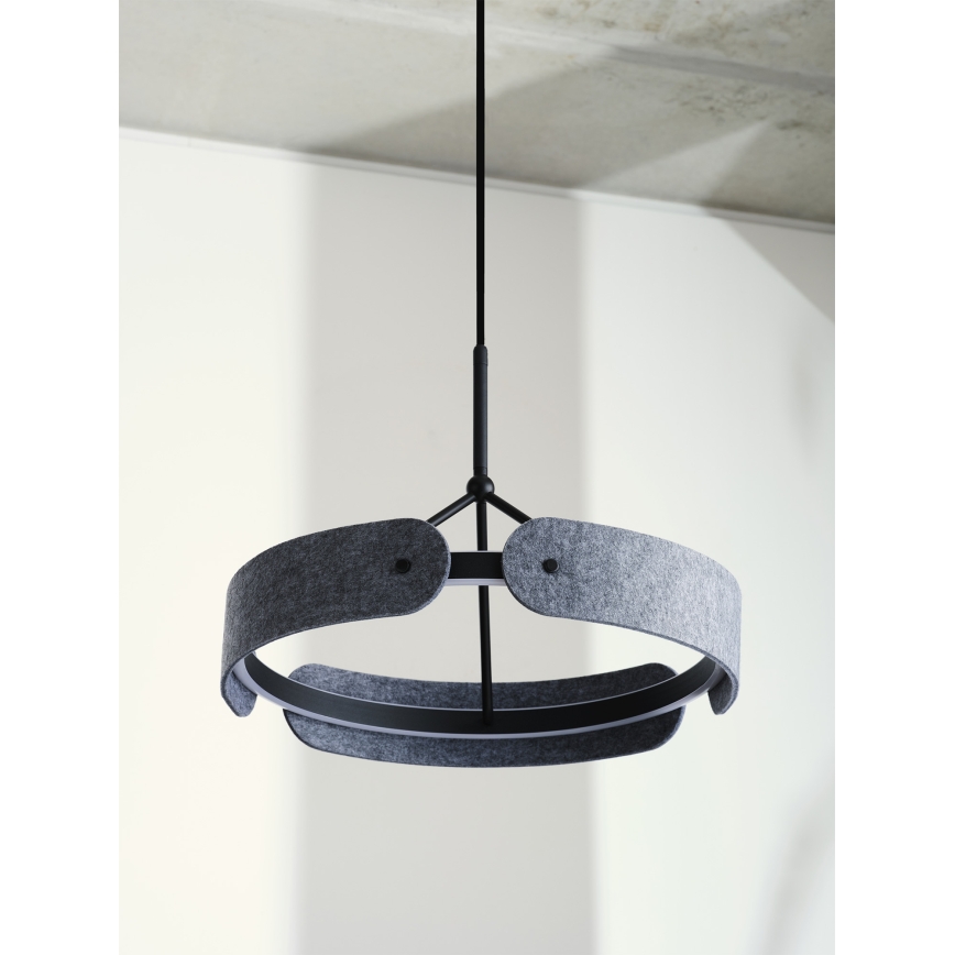 Osram - LED Cable Pendant Light DECOR CURVE LED/33W/230V grey