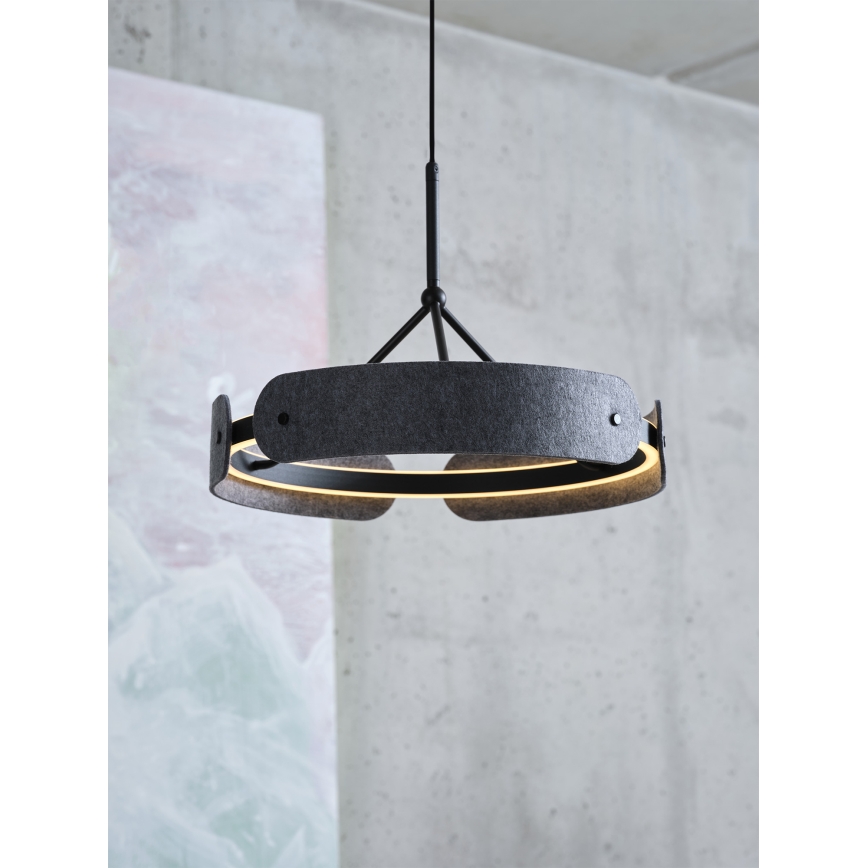 Osram - LED Cable Pendant Light DECOR CURVE LED/33W/230V grey