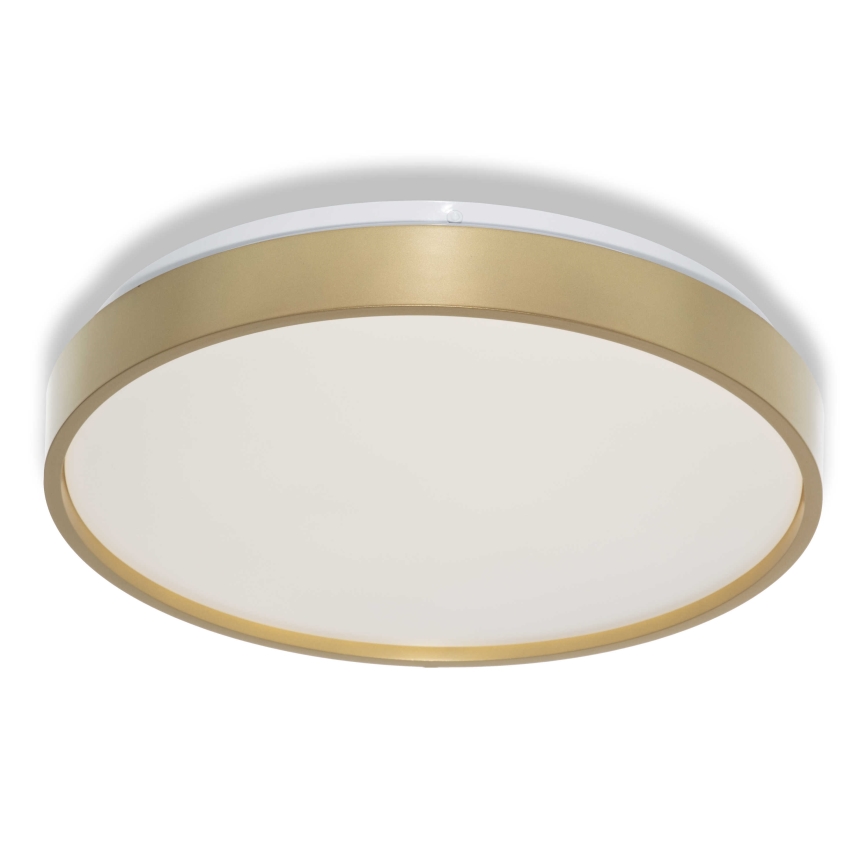 Osram - LED Ceiling Light with Dusk Sensor CEILING LUXO LED/18W/230V Ø 32 cm Gold