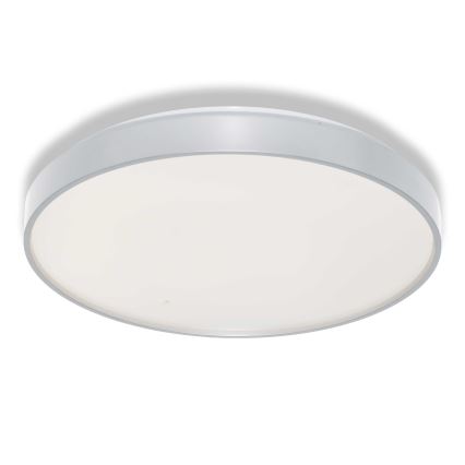 Osram - LED ceiling light with dusk sensor CEILING LUXO LED/24W/230V Ø 38 cm silver