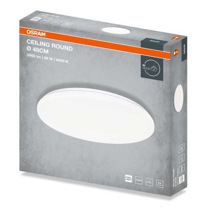 Osram - LED Ceiling Light CEILING ROUND LED/36W/230V 4000K Ø 48 cm white