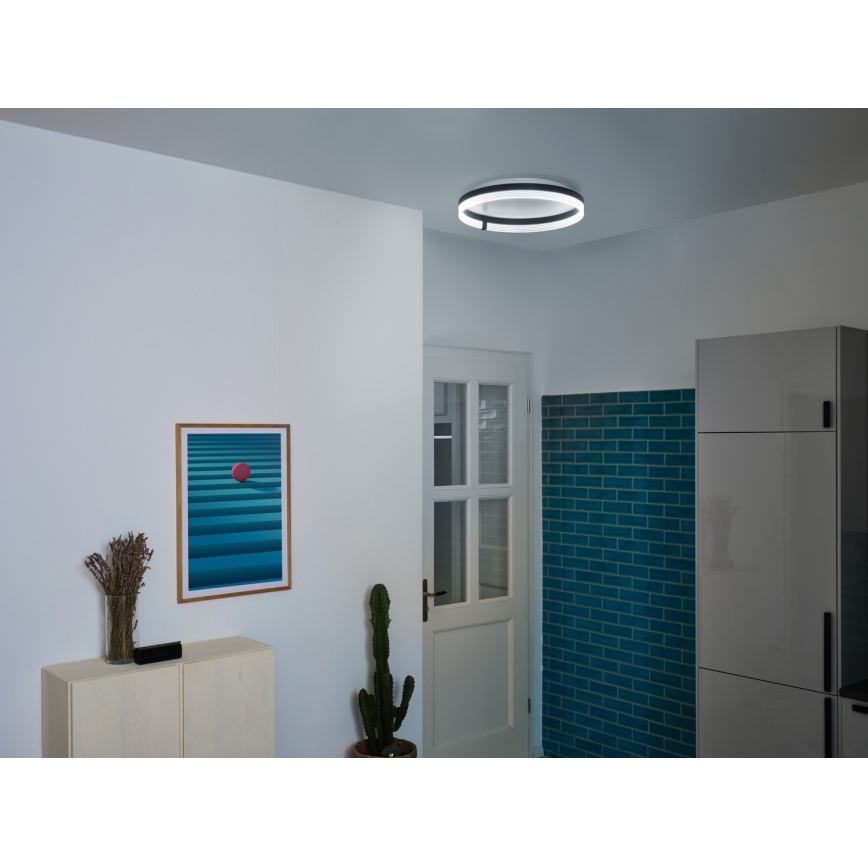 Osram - LED Ceiling Light DECOR CIRCLE LED/32W/230V 3000/4000/6500K dia. 50 cm black/white