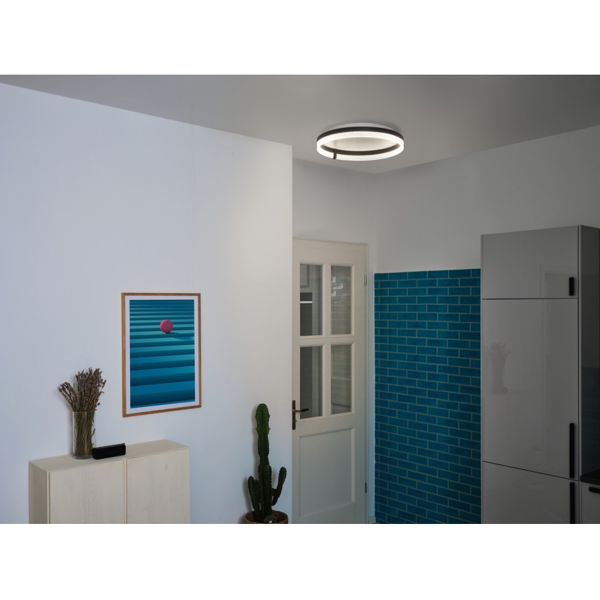 Osram - LED Ceiling Light DECOR CIRCLE LED/32W/230V 3000/4000/6500K dia. 50 cm black/white