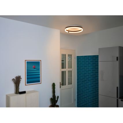 Osram - LED Ceiling Light DECOR CIRCLE LED/32W/230V 3000/4000/6500K dia. 50 cm black/white