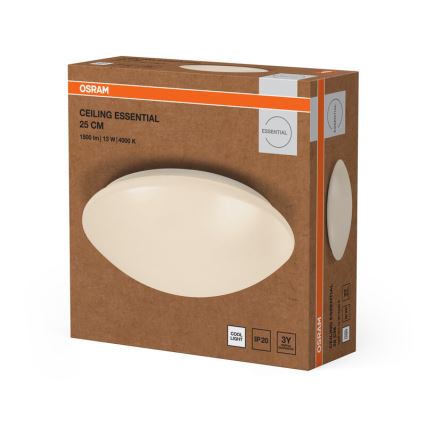 Osram - LED Ceiling Light ESSENTIAL LED/13W/230V 4000K dia. 25 cm