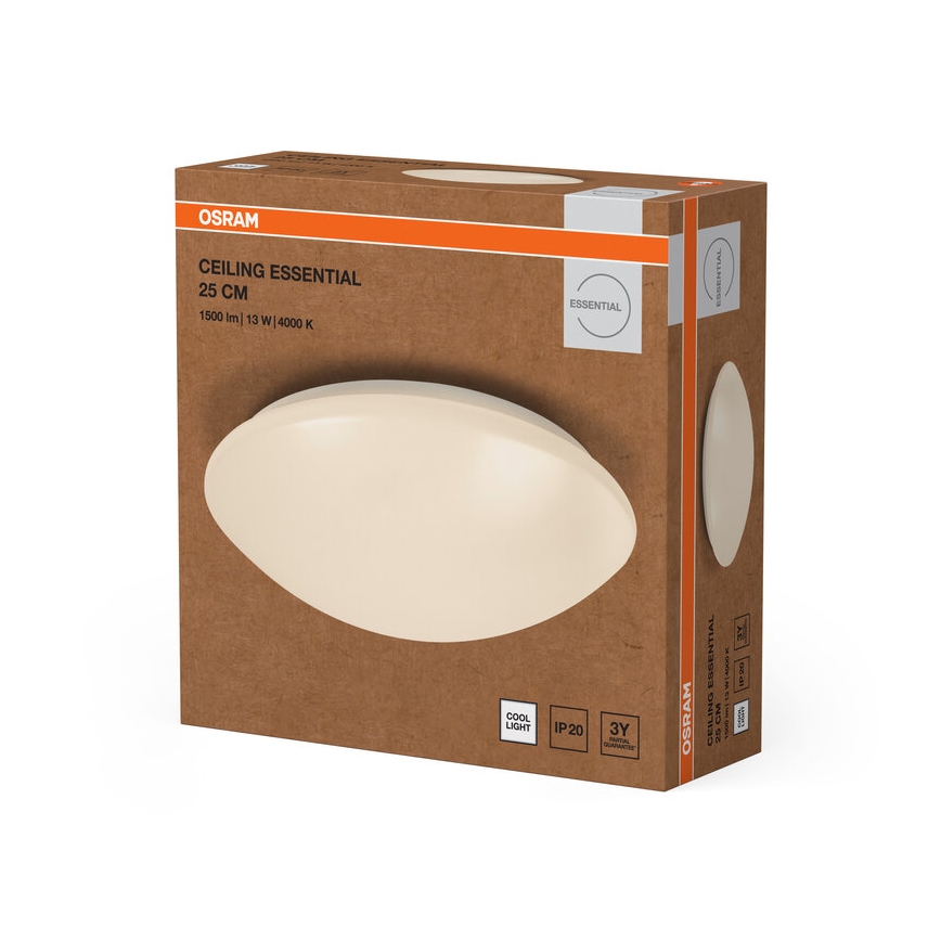 Osram - LED Ceiling Light ESSENTIAL LED/13W/230V 4000K dia. 25 cm