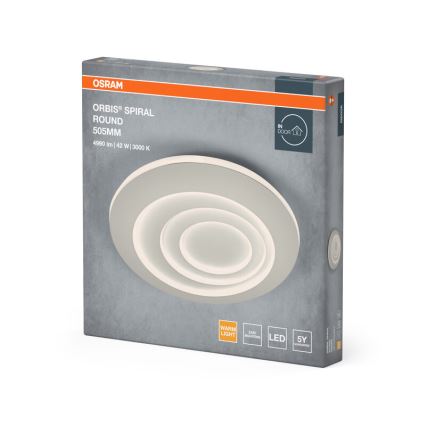 Osram - LED Ceiling Light ORBIS SPIRAL LED/42W/230V Ø 50.5 cm