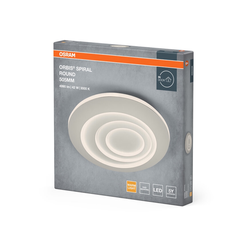 Osram - LED Ceiling Light ORBIS SPIRAL LED/42W/230V Ø 50.5 cm
