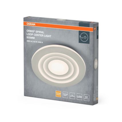 Osram - LED Ceiling Light ORBIS SPIRAL LED/42W/230V Ø 50.5 cm White