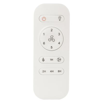 Osram - LED ceiling light with integrated fan CEILING FAN LED/66W/230V 3000/4000/6500K white + remote control