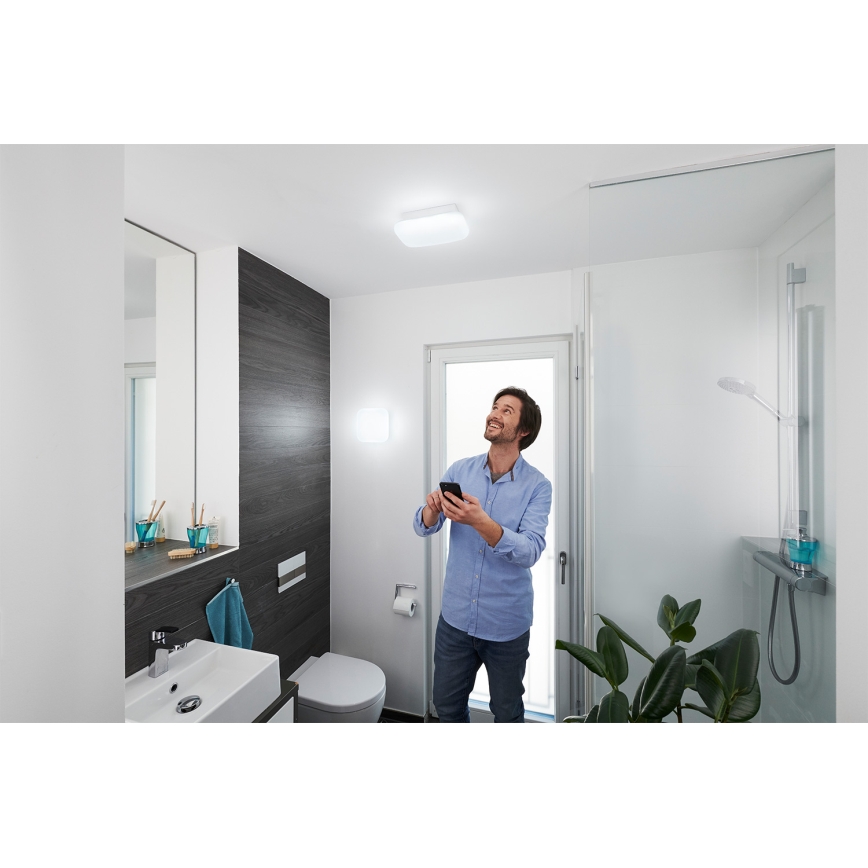 Osram - Dimmable bathroom LED ceiling light SMART+ AQUA LED/12W/230V 3000-6500K IP44 Wi-Fi