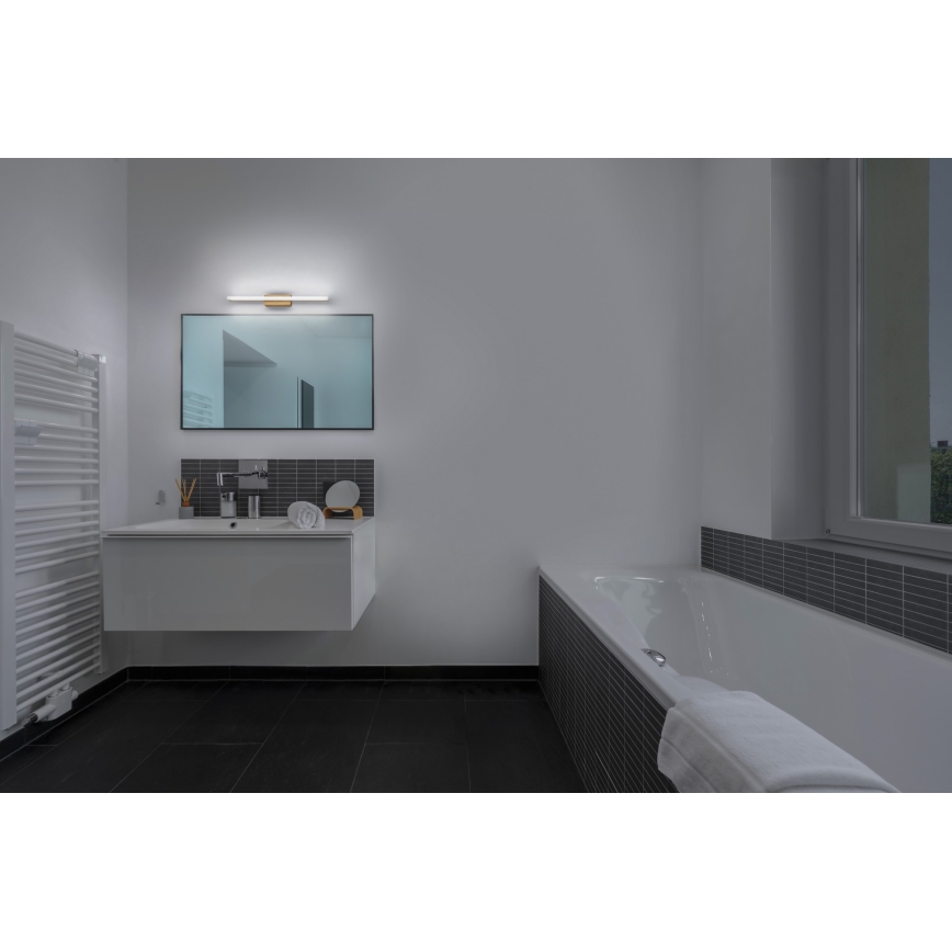 Osram - ORBIS MIRROR LED 60 cm Dimmable Touch-Control Bathroom Mirror Light, LED/10W/230V 60 cm 3000/4000K IP44 Beige