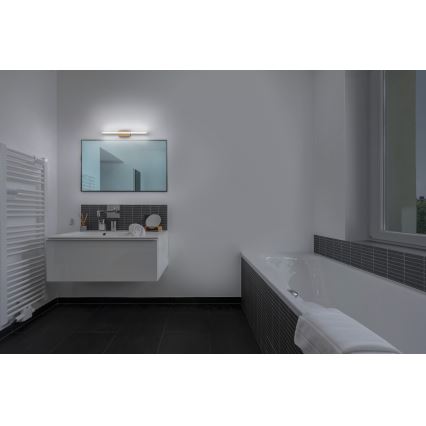 Osram - LED touch-dimmable bathroom mirror light ORBIS MIRROR LED/6.8W/230V 40 cm 3000/4000K IP44 beige