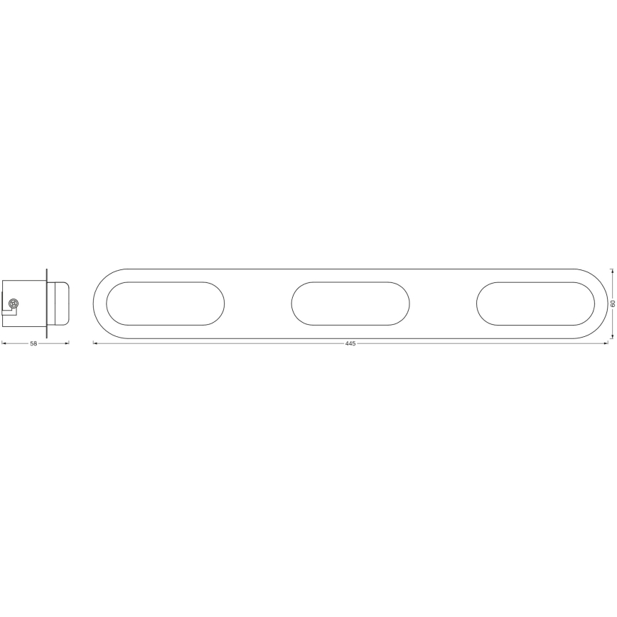 Osram - Dimmable LED Bathroom Wall Light SMART+ DUPLO LED/20W/230V 3000-6500K IP44 Wi-Fi