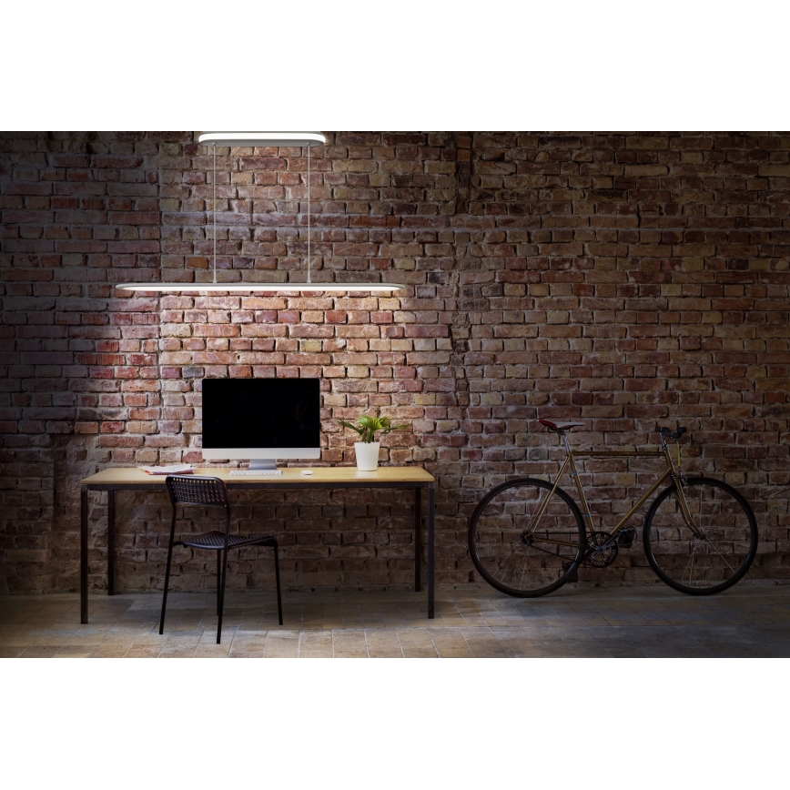 Osram - OFFICE LINE Dimmable cable-hung LED pendant light, LED/57W/230V, 4000 K, 100 cm, CRI 90, white