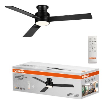 Osram - LED Dimmable Ceiling Fan BLADE LED/18W/230V 3000/4000/6000K + Remote Control