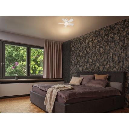 Osram - Dimmable LED ceiling fan LESTE LED/15W/230V 3000/4000/6500K + remote control