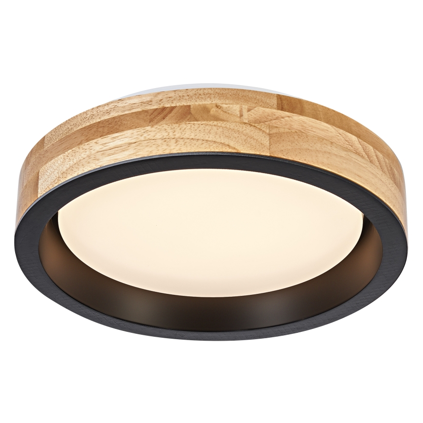 Osram - LED Dimmable ceiling light MARIANO LED/16W/230V dia. 31 cm oak/black
