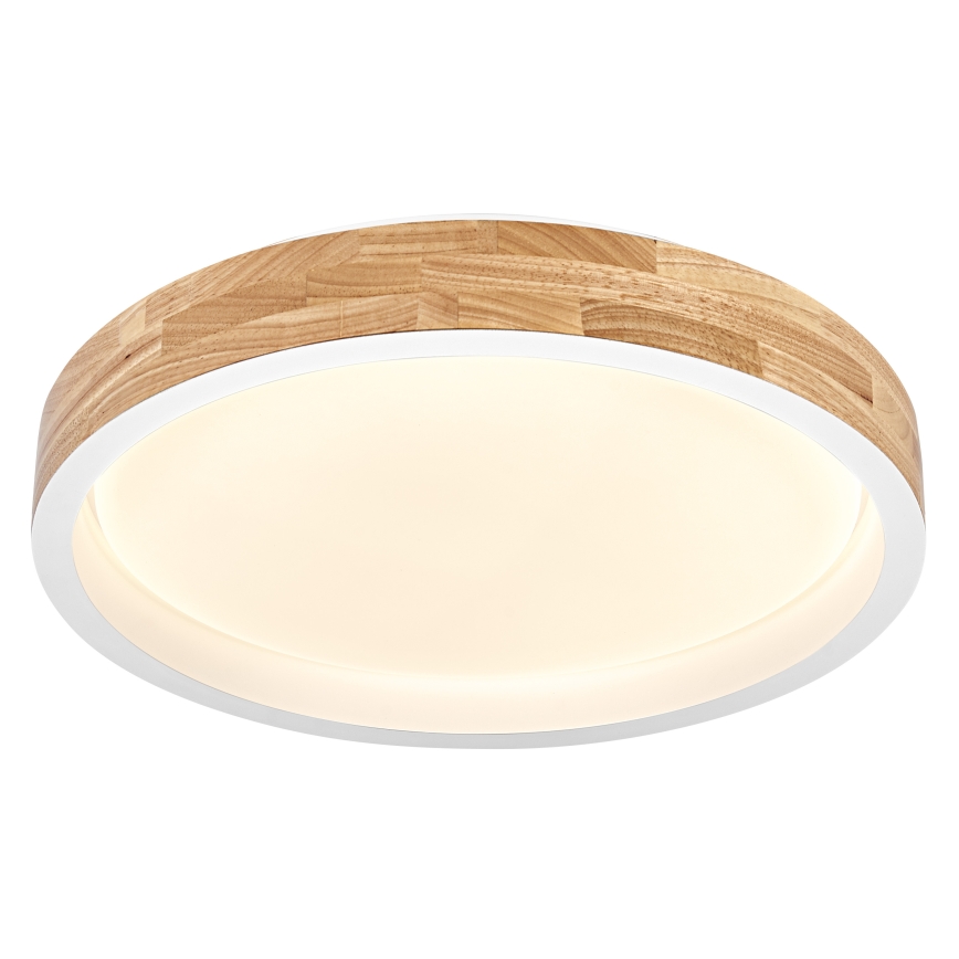 Osram - Dimmable LED ceiling light MARIANO LED/24W/230V Ø 41 cm oak/white