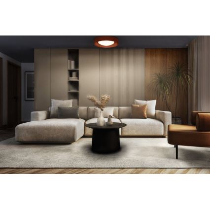 Osram - Dimmable LED ceiling light ORBIS CONCRETE LED/24.5W/230V diam. 50 cm brown/concrete