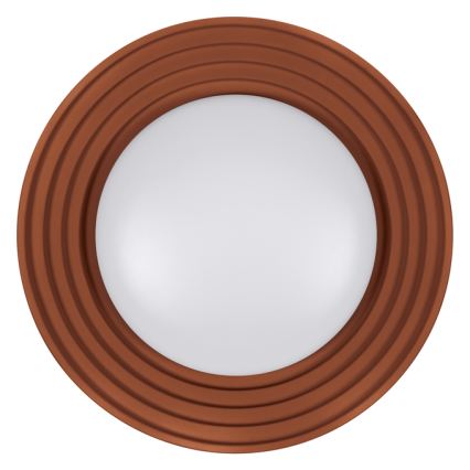 Osram - Dimmable LED ceiling light ORBIS CONCRETE LED/24.5W/230V diam. 50 cm brown/concrete