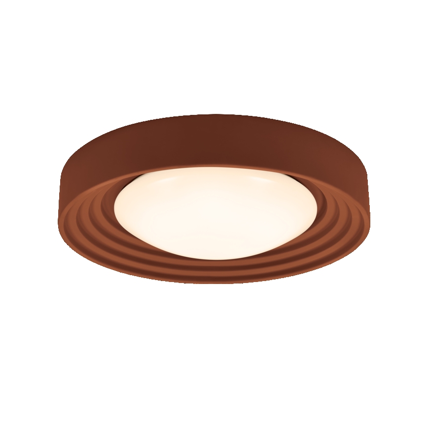 Osram - Dimmable LED ceiling light ORBIS CONCRETE LED/24.5W/230V diam. 50 cm brown/concrete