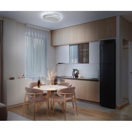 Osram - Dimmable LED ceiling light ORBIS LAYERS LED/50W/230V 2600-6000K 36x49 cm white + remote control