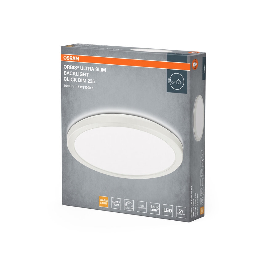 Osram - LED Dimmable Ceiling Light ORBIS LED/15W/230V White