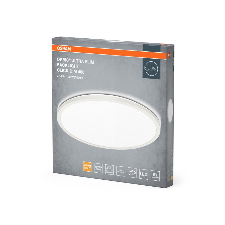 Osram - LED Dimmable Ceiling Light ORBIS LED/22W/230V White