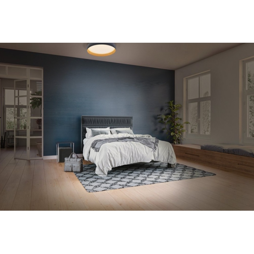 Osram - LED Dimmable Ceiling Light ORBIS LIVIA LED/16W/230V Ø 30 cm Anthracite/Brown