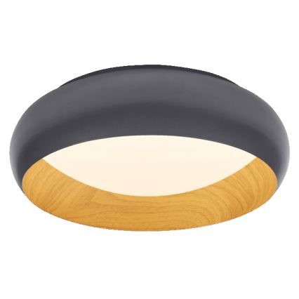 Osram - LED Dimmable Ceiling Light ORBIS LIVIA LED/16W/230V Ø 30 cm Anthracite/Brown