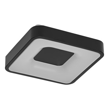 Osram - LED Dimmable Ceiling Light ORBIS PIANA LED/16W/230V 29x29 cm Black