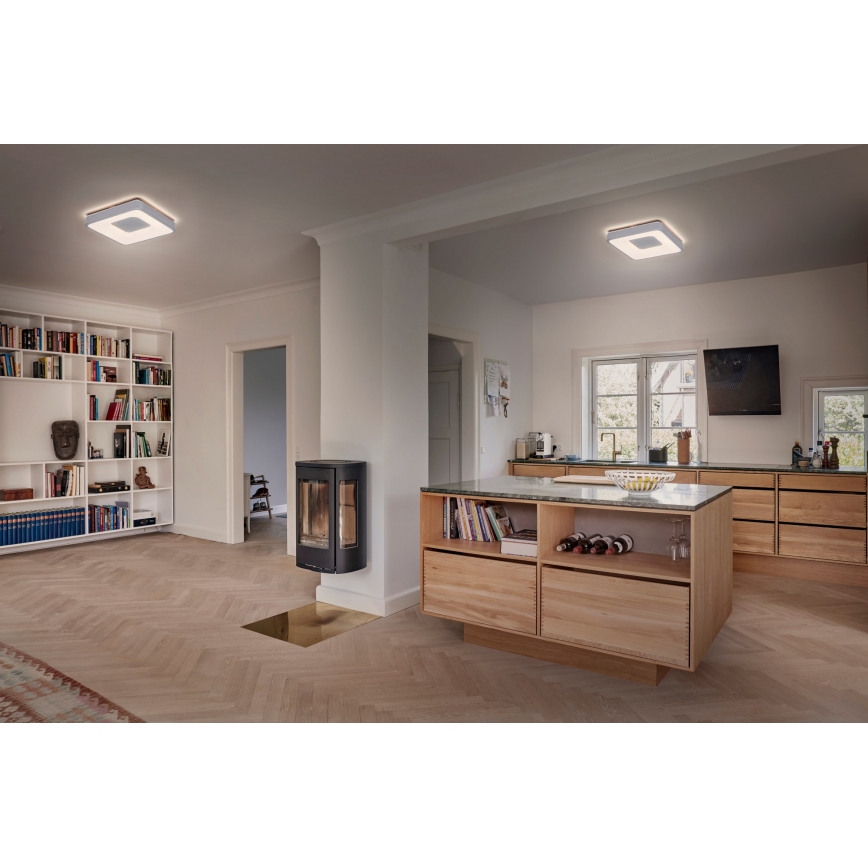 Osram - Dimmable LED ceiling light ORBIS PIANA LED/36W/230V 48,5x48,5 cm white