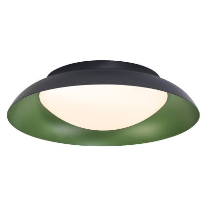 Osram - Dimmable LED Ceiling Light ORBIS PLATE LED/19W/230V Ø 31 cm green/black