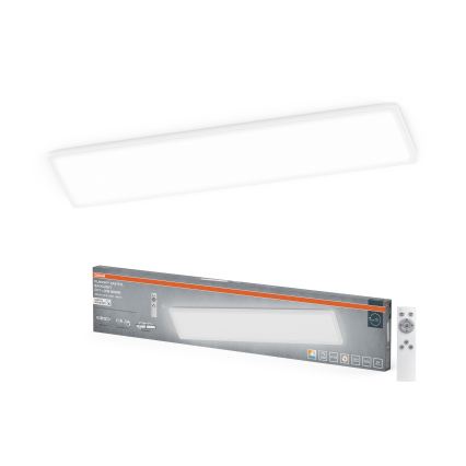 Osram - Dimmable LED bathroom ceiling light PLANON EASYFIX LED/30W/230V 2600-6000K 20x98 cm IP54 white + remote control
